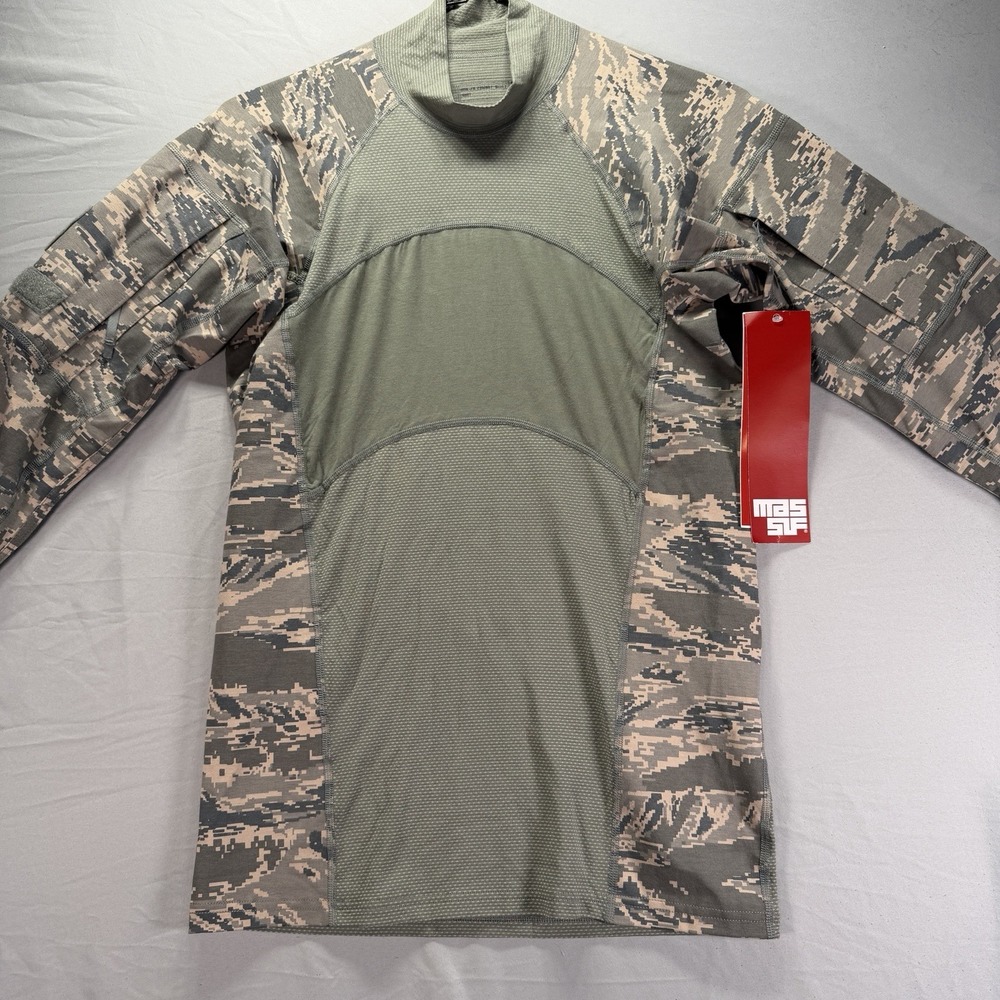Massif US Air Force USAF ABU Non-FR Airman Battle Combat Shirt Small Camo